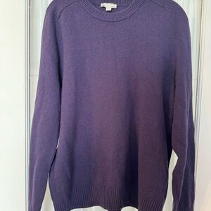 Gap Lambswool Sweater Women’s Pullover Purple Size Large Quality  Cozy